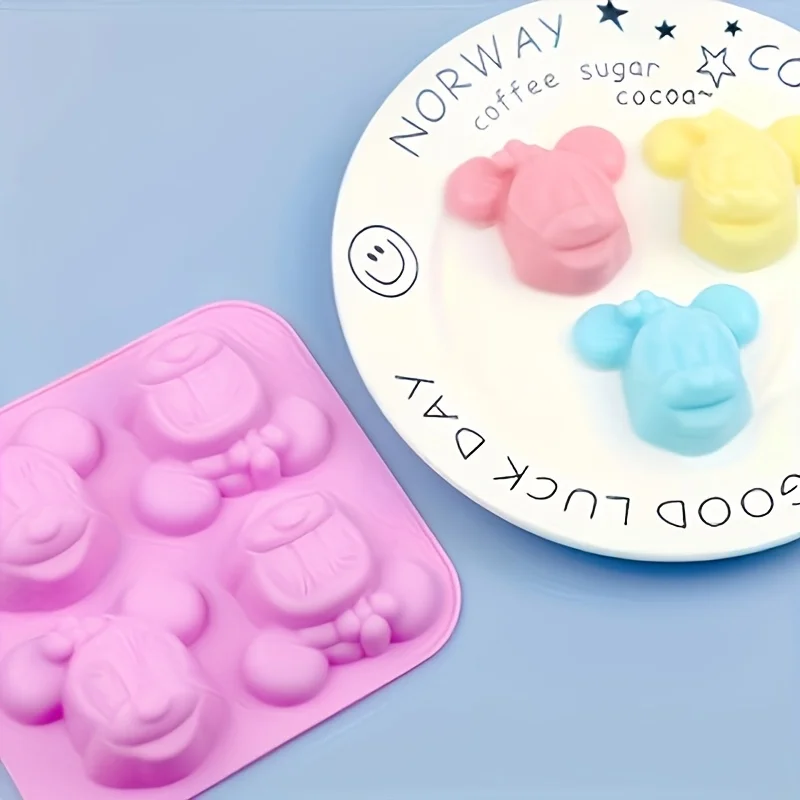 Soap Making Organic - 1pc Minnie cartoon mold, ideal for