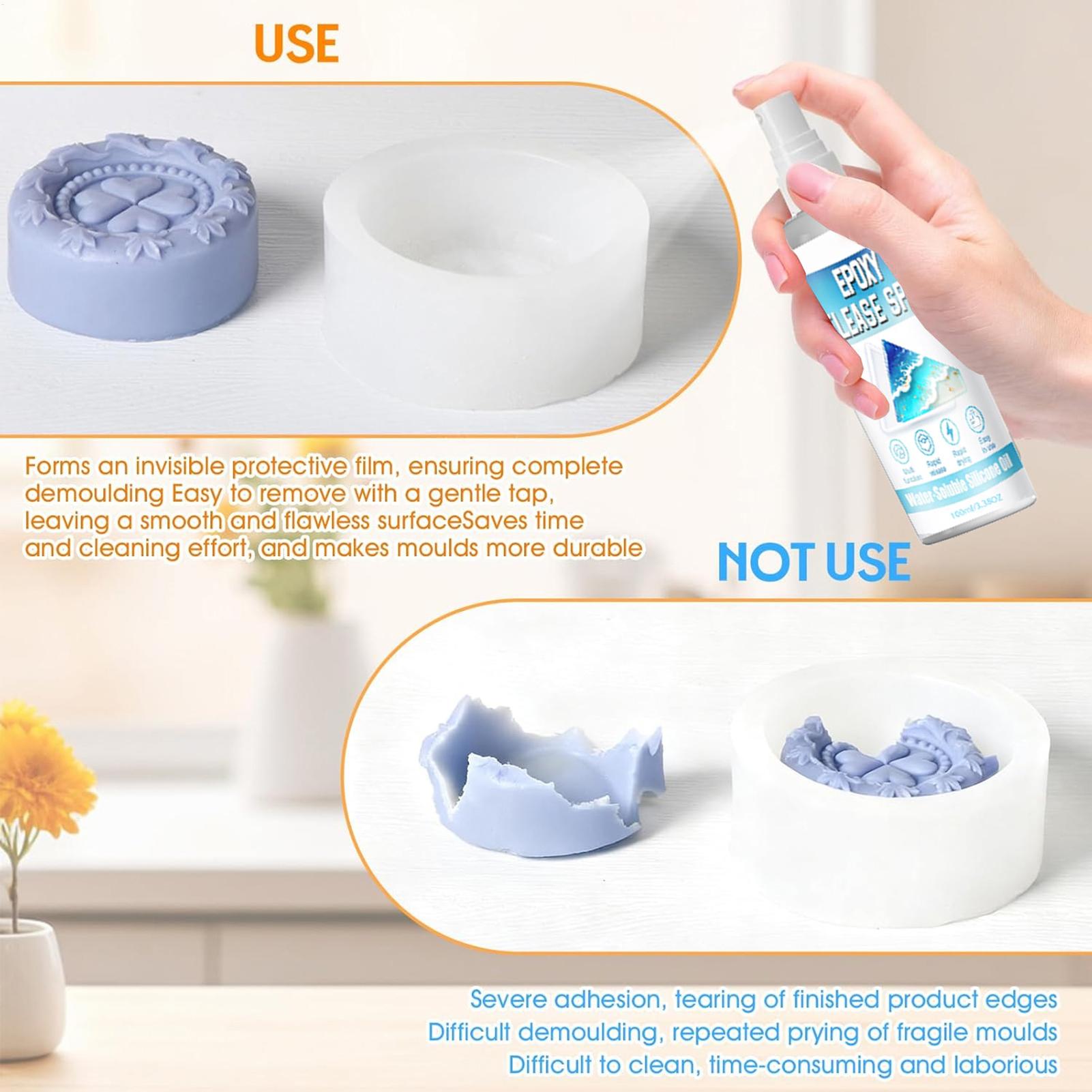 100ml Silicone Release Spray E - огляд і ціна Soap Making Organic