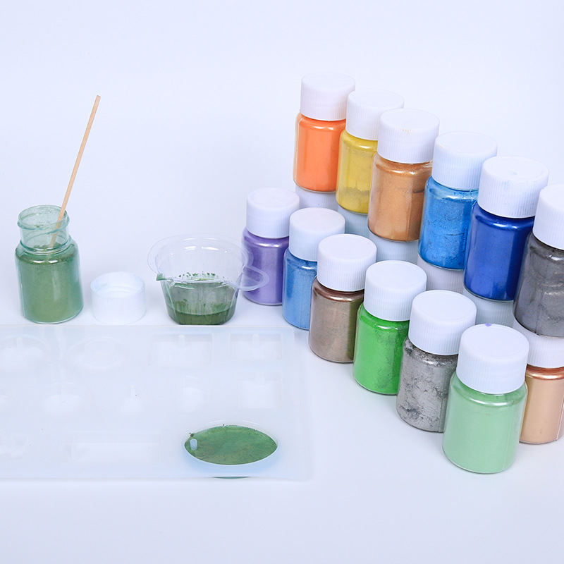 20ml-54colors Slim Pearl Nail  - огляд і ціна Mica Powder Colorant