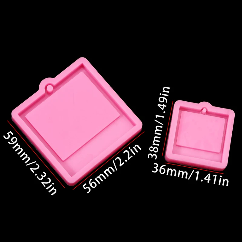 Photo Frame Epoxy Resin Keycha - огляд і ціна Soap Making Organic