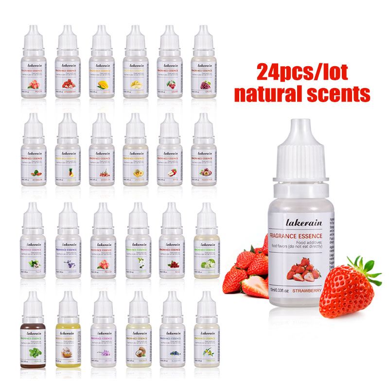 24Pcs Scents Natural Flavoring - огляд і ціна Soap Making Using Soap Base